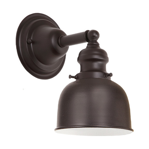 Jvi Designs One Light Union Square Wall Sconce Oil Rubbed Bronze Finish 5 Wide" 1210-08 M2